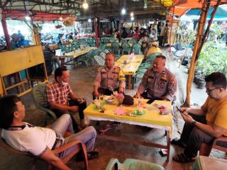 Bhabin Kantibmas Polsek Tampan Gencar Lakukan Cooling System Jelang Pemilu 2024